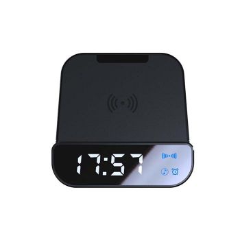 All-in-One Wireless Speaker, Charger & Alarm Clock  At Best price