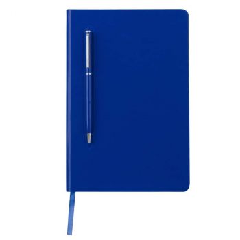 A5 Hard Cover Notebook with Metal Pen