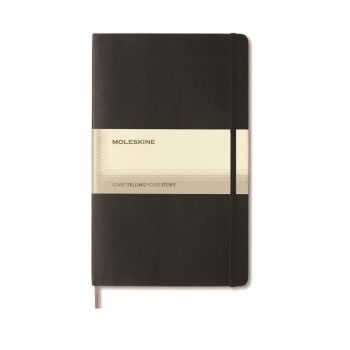 Classic Large Ruled Hard Cover Notebook