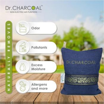 Non Electric & Chemicals Free Air Purifiers | Dr. Charcoal - 500 Gram