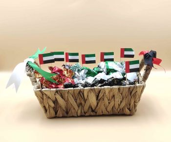 National Day Chocolate Gift Basket - Assorted Toffies