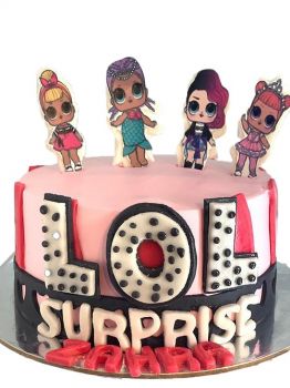 LOL Surprise Doll cake