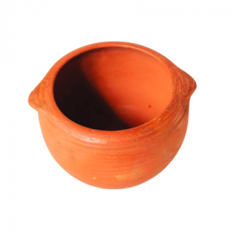 Red Earthen Sauce Pot / Clay Sauce Pot  - 2 Ltrs 