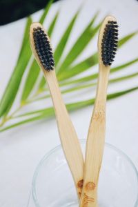 Handcrafted Bamboo Toothbrush With Charcoal Bristles | Eco-friendly